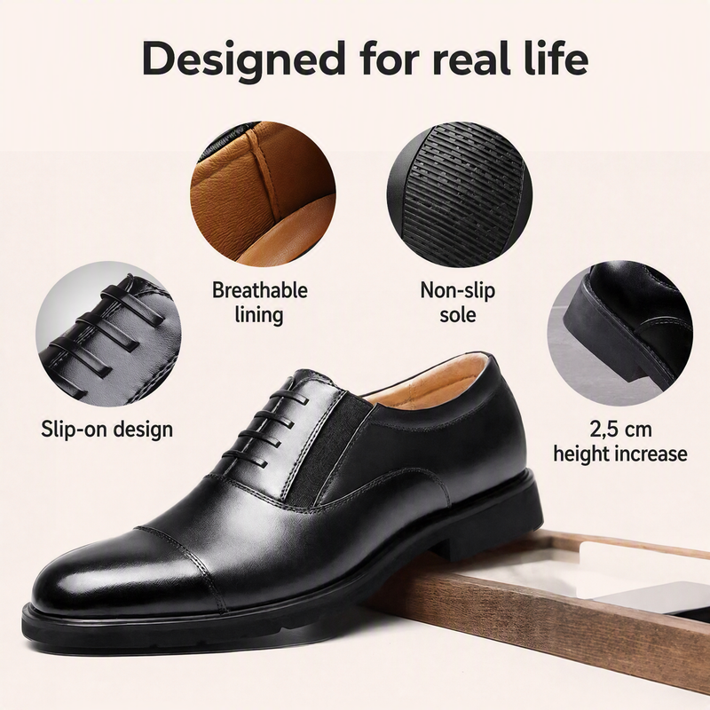Men's Gentlemen Business Formal Leather Shoes
