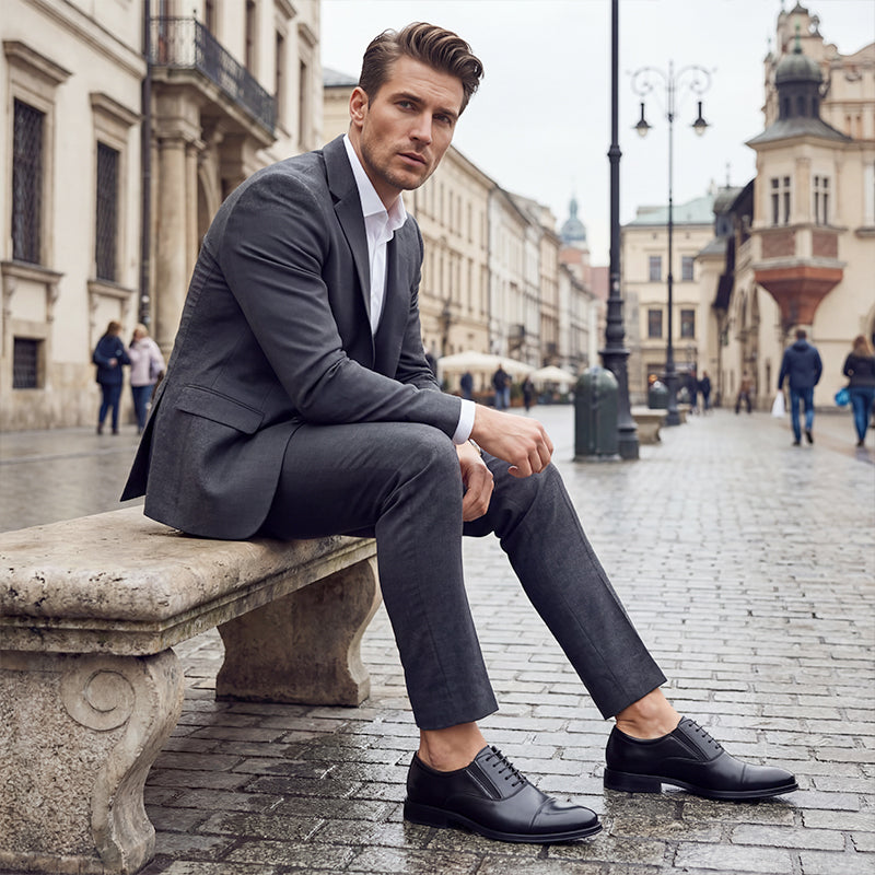 Men's Gentlemen Business Formal Leather Shoes