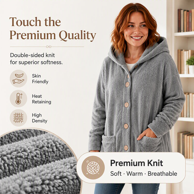 Women's Winter Cozy Hooded Jacket