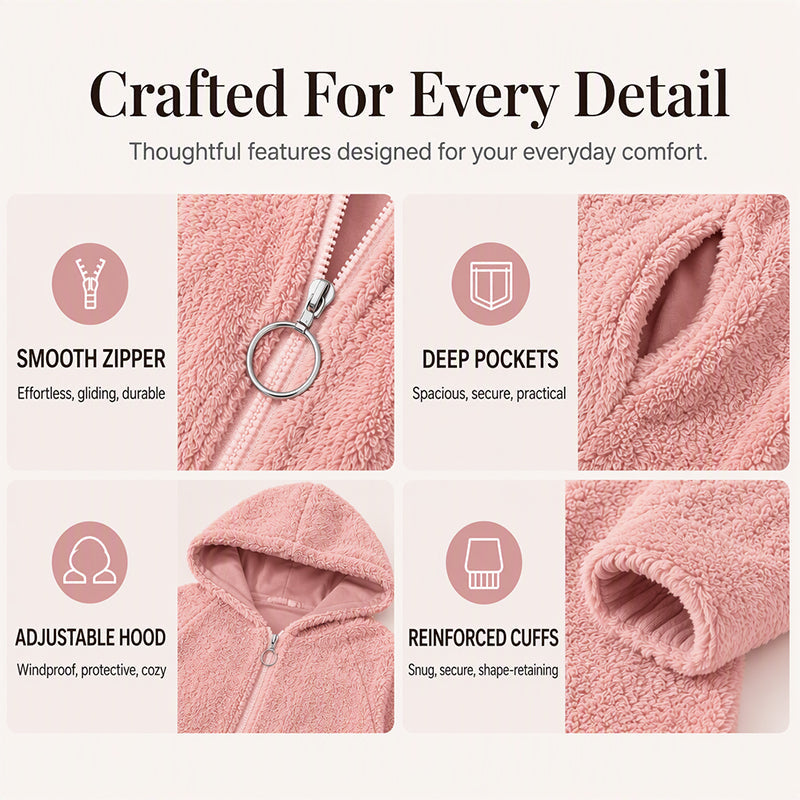 Women's Winter Cozy Hooded Jacket