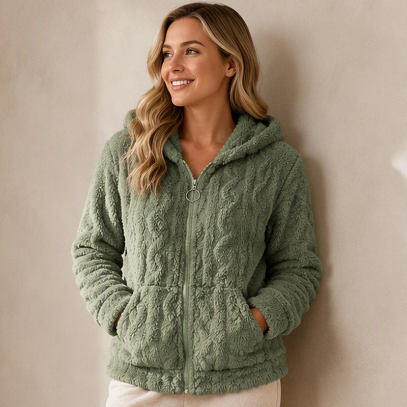 Women's Winter Cozy Hooded Jacket
