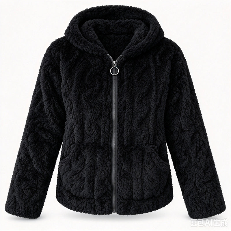 Women's Winter Cozy Hooded Jacket