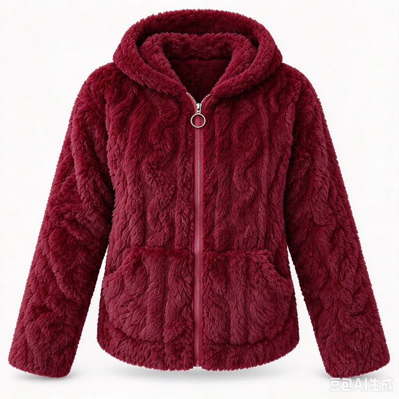 Women's Winter Cozy Hooded Jacket