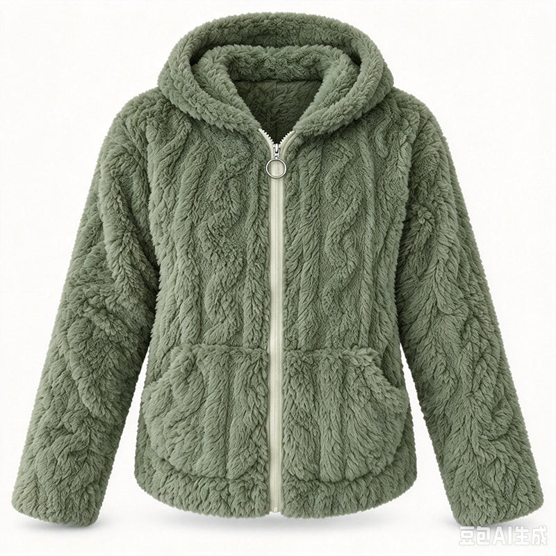 Women's Winter Cozy Hooded Jacket