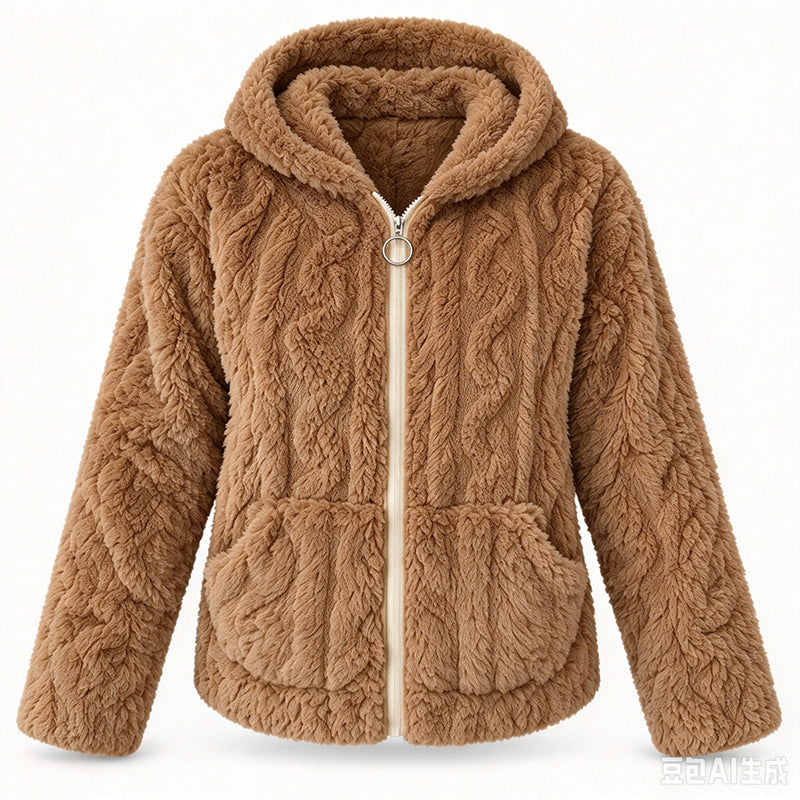 Women's Winter Cozy Hooded Jacket